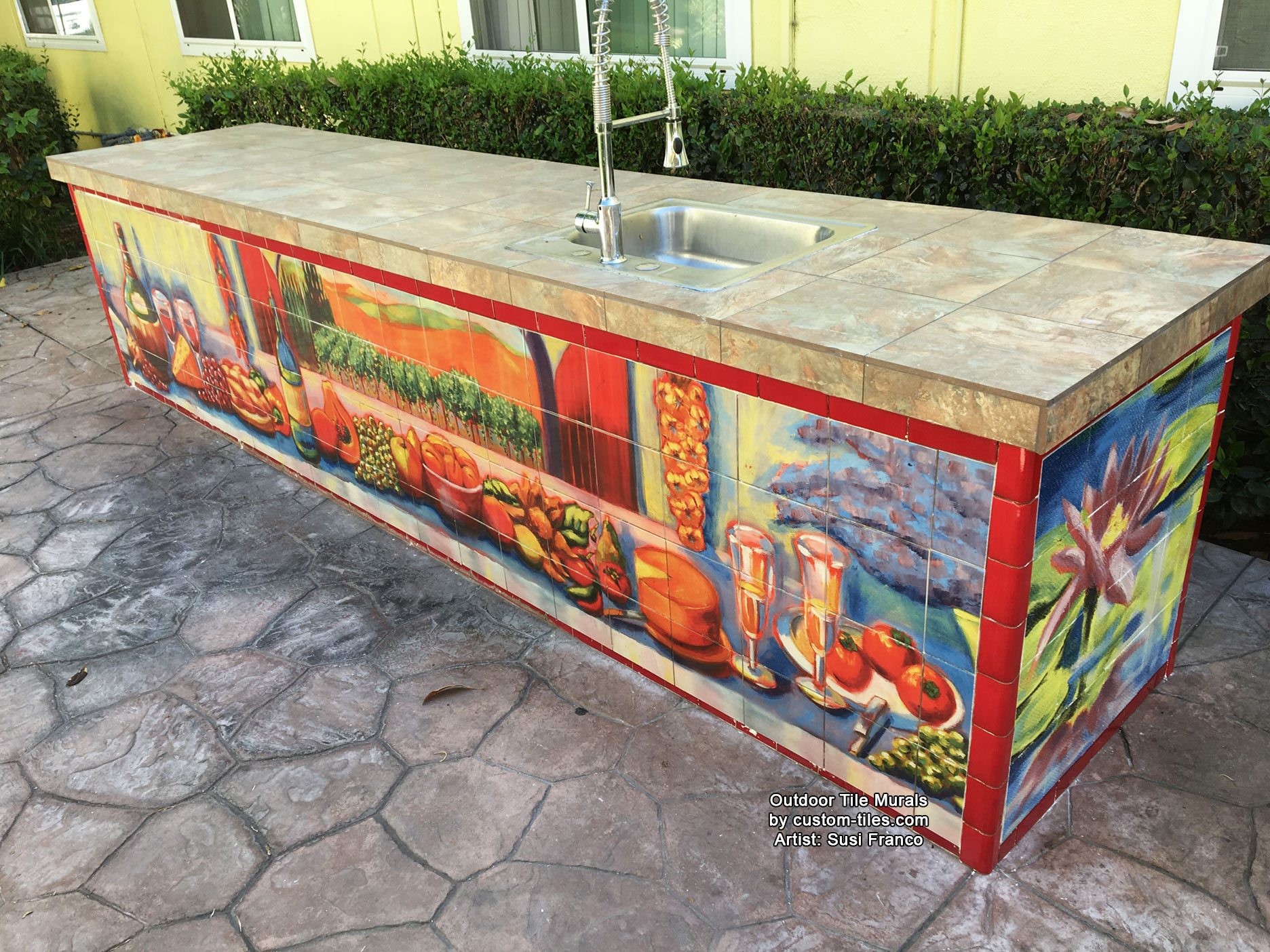 Outdoor Kitchen Tile Ideas