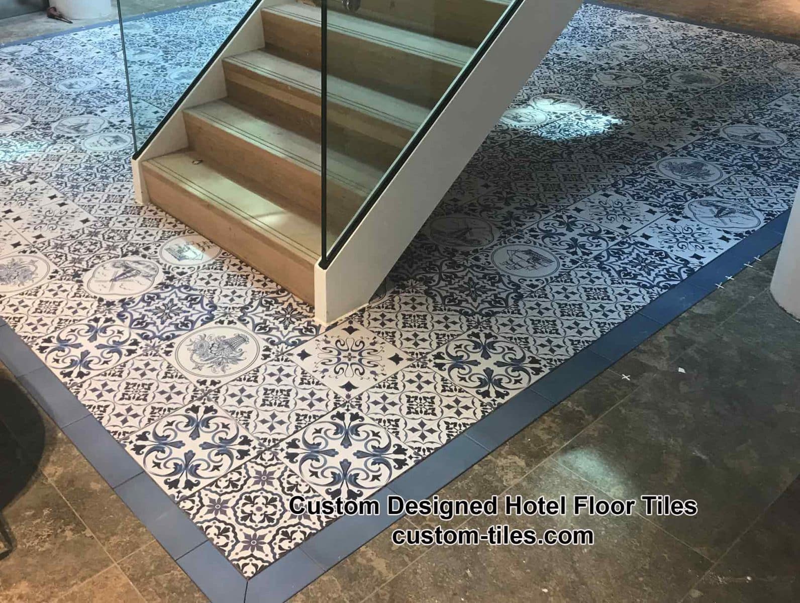 custom tile floor cost : custom tiles