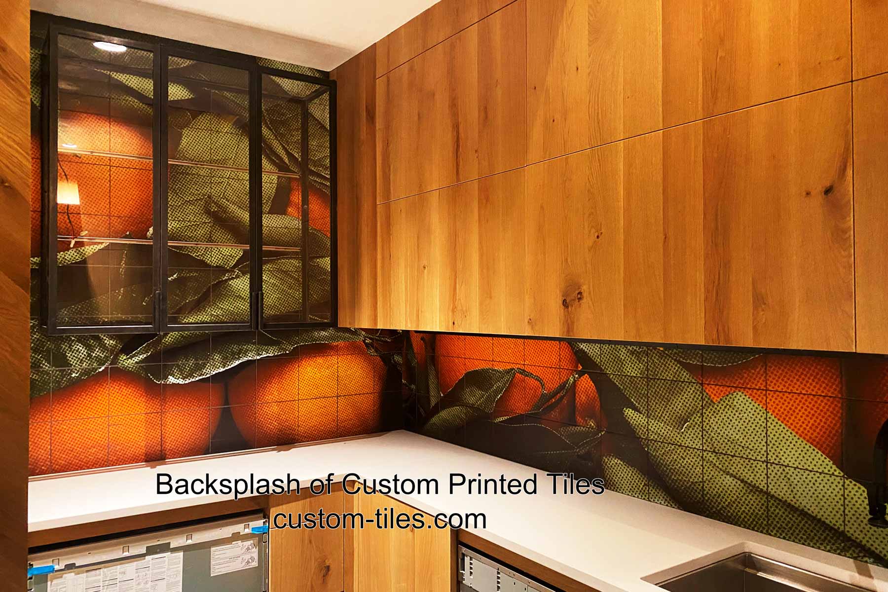 Tile Design for Custom Kitchen Backsplash