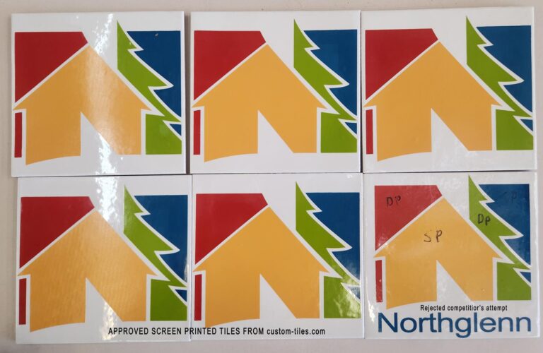 Screen Printed Tiles Outdoor Northglenn