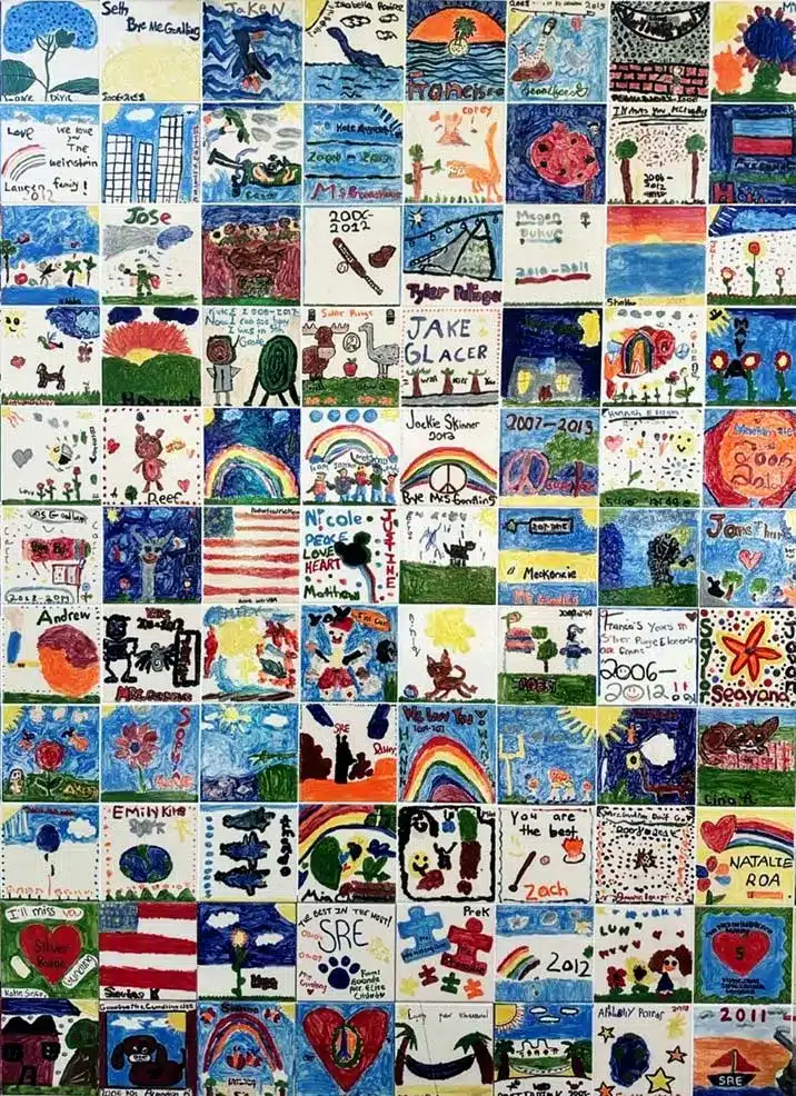 Sdlool Tile Outdoor School Legacy Tile Walls : Custom Tiles