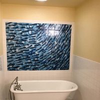 Bathroom Ceramic Tile Mural